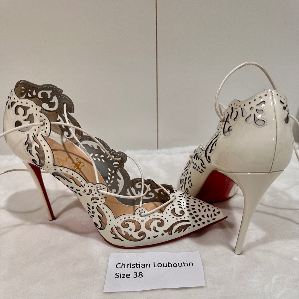 [CHRISTIAN LOUBOUTIN] *RARE* Impera 100mm Size 38